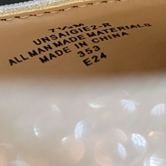 BRAND NEW UNISA UNSAIGER2-R RHINESTONE WOMEN'S SLINGBACK FLAT - Picture 8 of 15